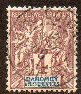 Dahomey  Scott 3  Used