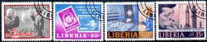 Liberia  Scott  447-448, C173-C174  CTOs  Complete