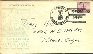 USF CONSTITUTION Welcome Portland OR Oregon Stamp Society Cachet