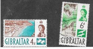 Gibraltar #152-153  International Tourist Year     (MNH,U) CV$3.70