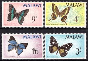 Malawi 37-40 Butterflies MNH VF