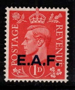 B.O.I.C.-SOMALIA SGS1 1943 1d PALE SCARLET MTD MINT