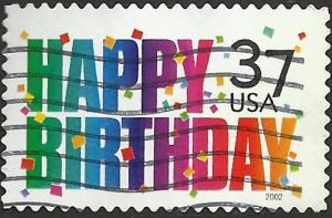 # 3695 USED HAPPY BIRTHDAY