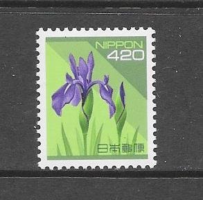 FLOWER - JAPAN #2166 VIOLET MNH