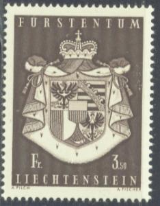 LIECHTENSTEIN  452 MNH 1969 COAT of ARMS