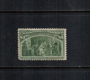 US 243  mint hinged cat $ 1400.00