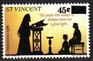 St. Vincent Sc #674 MNH