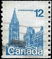 CANADA   #729 USED (4)