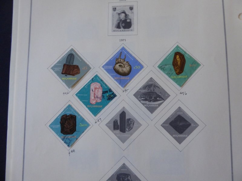 Mozambique 1913-1975 Stamp Collection on Scott International Pages