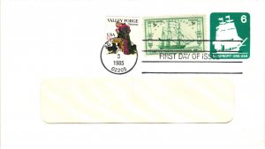 #U609 USS Constitution COMBO - No Cachet NS