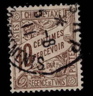 Tunis Tunisia Scott J4 Used 1901 postage dues