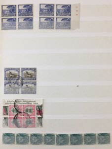 SOUTH AFRICA Early Blocks MNH Used (320+)   TK1879 