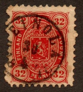 Finland (1875) - Scott # 23,  Used 