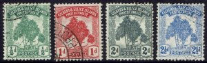 GILBERT AND ELLICE ISLANDS 1911 PINE TREE SET USED