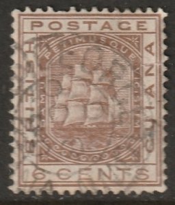 British Guiana 1882 Sc 110 used