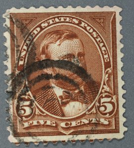 United States #270 Used VF/XF Wm 191 2 Bullseye Cancels Good Color Guideline