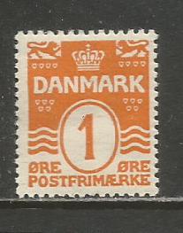 Denmark   #85  MH  (1914)  c.v. $0.30