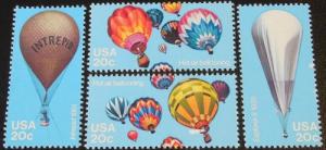 1983 20c Balloons set of 4 Scott 2032-2035 Mint NH