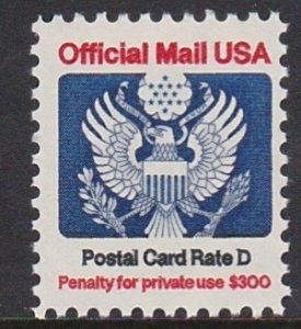 O138 D Rate Official MNH