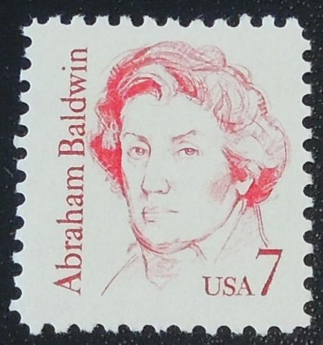 1985 7c Abraham Baldwin Scott 1850 Mint NH