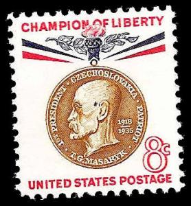 # 1148 MINT NEVER HINGED THOMAS G. MASARYK
