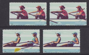 US 5694-5697 Women's Rowing F set 4 MNH 2022