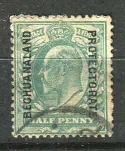 BECHUANALAND; 1903-4 early ED VII issue fine used Shade of 1/2d. value