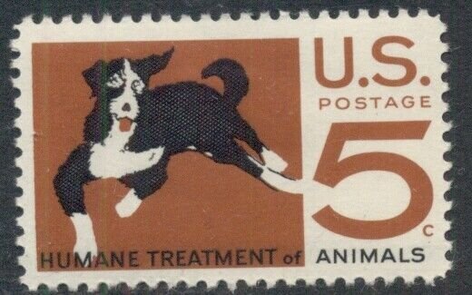 #1307 5¢ ASPCA LOT OF 400 MINT STAMPS, SPICE UP YOUR MAILINGS!