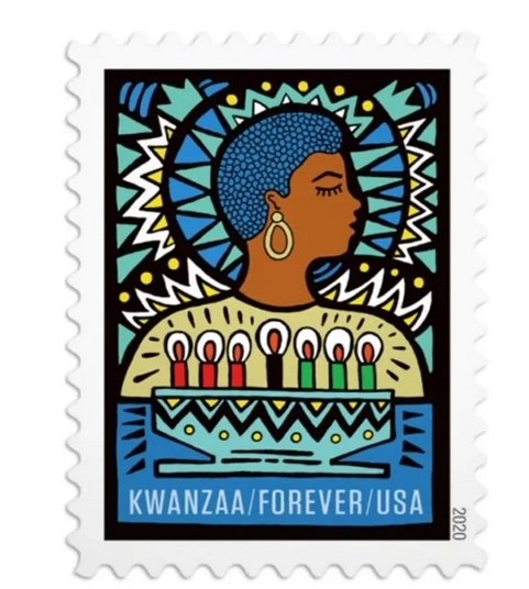 Kwanzaa  forever stamps  2020 5 sheets of 20, 100 pcs