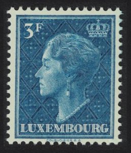 Luxembourg Grand Duchess Charlotte 3Fr KEY VALUE 1948 MNH SG#521b MI#455