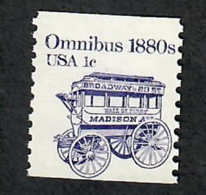 1897 Omnibus F-VF MNH transportation coil single