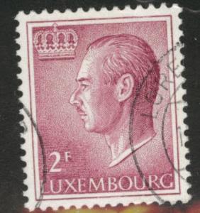 Luxembourg Scott 422 Used from 1965-71 Grand Duke Jean set