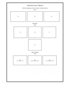 TRINIDAD AND TOBAGO STAMP ALBUM PAGES 1913-2010 (147 PDF digital pages)