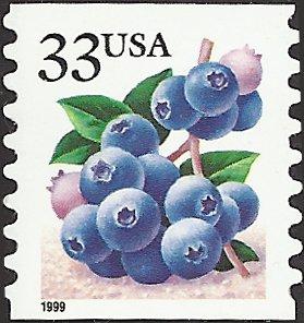 # 3302 MINT NEVER HINGED BLUEBERRIES