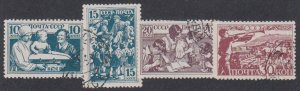 Russia - 1938 - SC 659-62 - Used