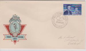 Australia 1963 SG334 Post Office First Day Cover  Blue and Red