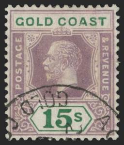 Gold Coast Scott 94a Gibbons 100a Used Stamp