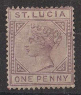 St Lucia  SC 29  Mint  Hinged
