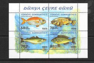 FISH - TURKEY #2942  MNH