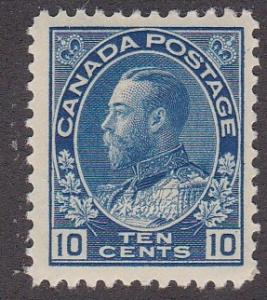 Canada # 117, King George V, Mint LH, Half Cat.