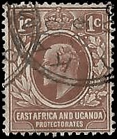 EAST AFRICA AND UGANDA   #31 USED (1)