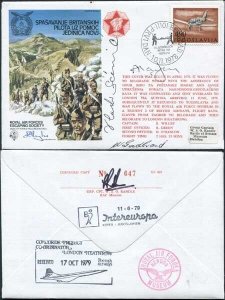 ES24cA Escape from Yugoslavia Signed by 4 Escapers (B)