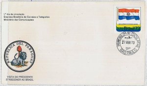 37429 - BRAZIL - Postal History : 1973 FDC official COVER