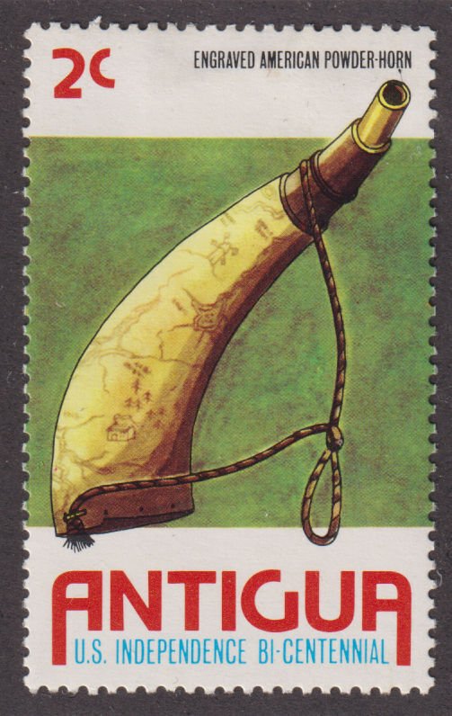 Antigua 425 Early American Powder Horn 1976