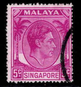 Singapore  Scott 5 Used
