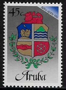 Aruba #19 MNH Stamp - Coat of Arms - Independence