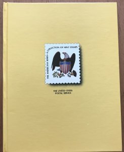 USPS 1981 Americana Series Book/Album 27 Pages Stamps are in Mounts in Album L37