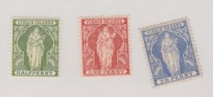 British Virgin Islands Scott #21-22-23 Stamp - Mint Set