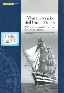 2011 Italy - Folder - 150. Italian Unit - Navy No. 273 - MNH**