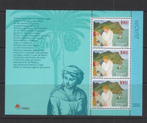 Portugal - Madeira  #195a  (1997 Europa sheet) VFMNH CV $6.50